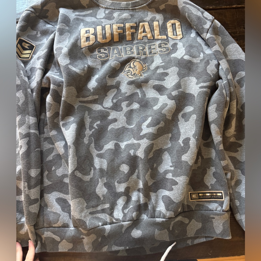 Buffalo Sabres Camo Sweatshirt